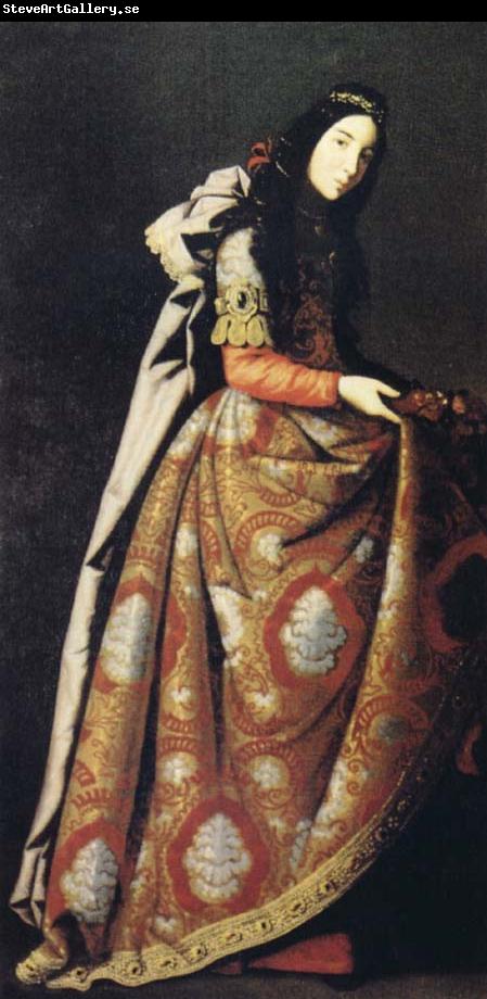 Francisco de Zurbaran Saint Casilda